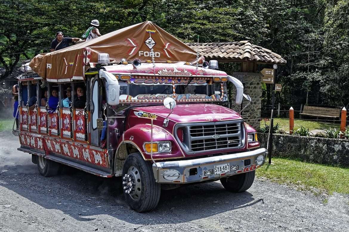 bus, transport, vehicle